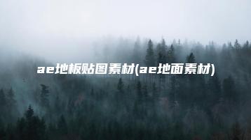 ae地板贴图素材(ae地面素材) | ae插件合集