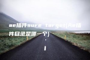 ae插件sure target(Ae插件目录是哪一个) | ae插件合集