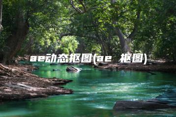 ae动态抠图(ae 抠图) | ae插件合集