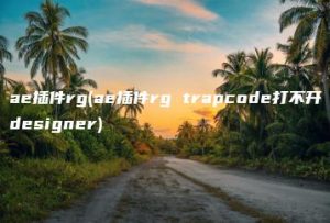 ae插件rg(ae插件rg trapcode打不开designer) | ae插件合集