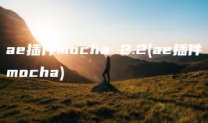 ae插件mocha 2.2(ae插件mocha) | ae插件合集
