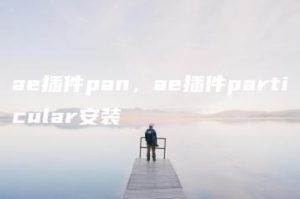 ae插件pan，ae插件particular安装 | ae插件合集