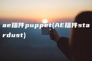 ae插件puppet(AE插件stardust) | ae插件合集