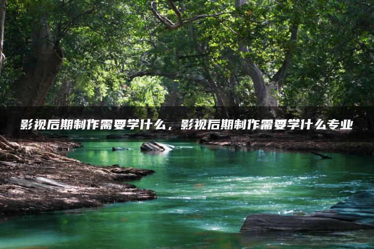 影视后期制作需要学什么，影视后期制作需要学什么专业
