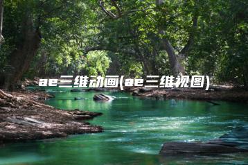 ae三维动画(ae三维视图) | ae插件合集