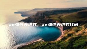 ae弹性表达式，ae弹性表达式代码 | ae插件合集