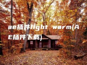 ae插件light warm(AE插件下载) | ae插件合集