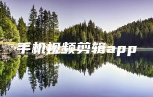 手机视频剪辑app | ae插件合集