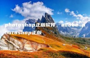 photoshop正版软件，adobe photoshop正版 | ae插件合集
