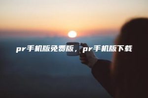 pr手机版免费版，pr手机版下载 | ae插件合集