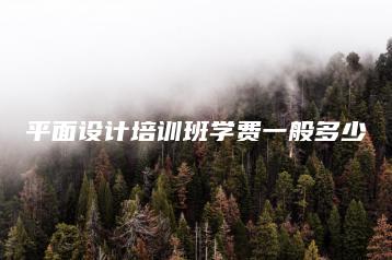 平面设计培训班学费一般多少 | ae插件合集