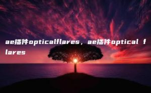 ae插件opticalflares，ae插件optical flares | ae插件合集