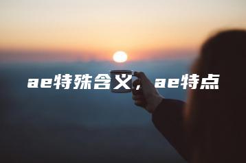 ae特殊含义，ae特点 | ae插件合集