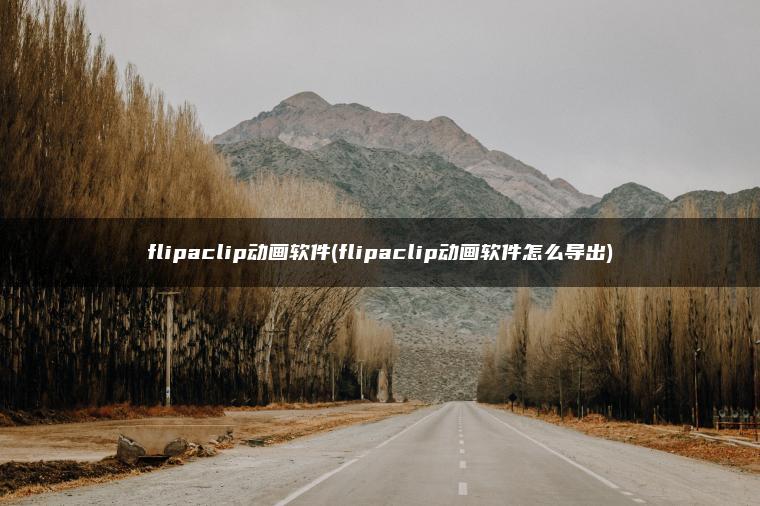 flipaclip动画软件(flipaclip动画软件怎么导出)