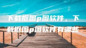 下载抠图p图软件，下载抠图p图软件有哪些 | ae插件合集