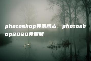 photoshop免费版本，photoshop2020免费版 | ae插件合集