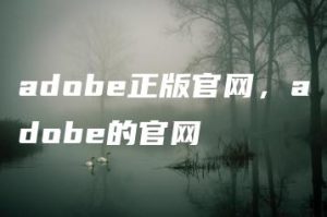 adobe正版官网，adobe的官网 | ae插件合集