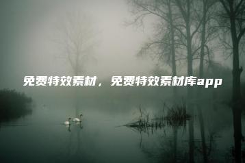 免费特效素材，免费特效素材库app | ae插件合集