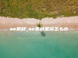 ae素材_ae素材黑屏怎么办 | ae插件合集