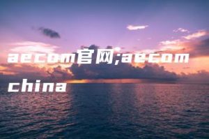 aecom官网;aecom china | ae插件合集