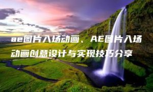 ae图片入场动画、AE图片入场动画创意设计与实现技巧分享 | ae插件合集