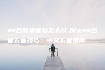 ae合起来音标怎么读,探索ae合音发音技巧：中文发音指南 | ae插件合集