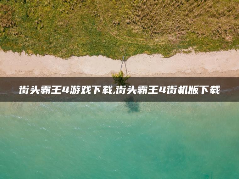 街头霸王4游戏下载,街头霸王4街机版下载