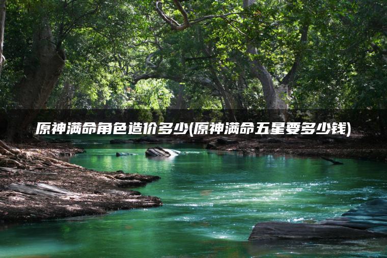 原神满命角色造价多少(原神满命五星要多少钱)