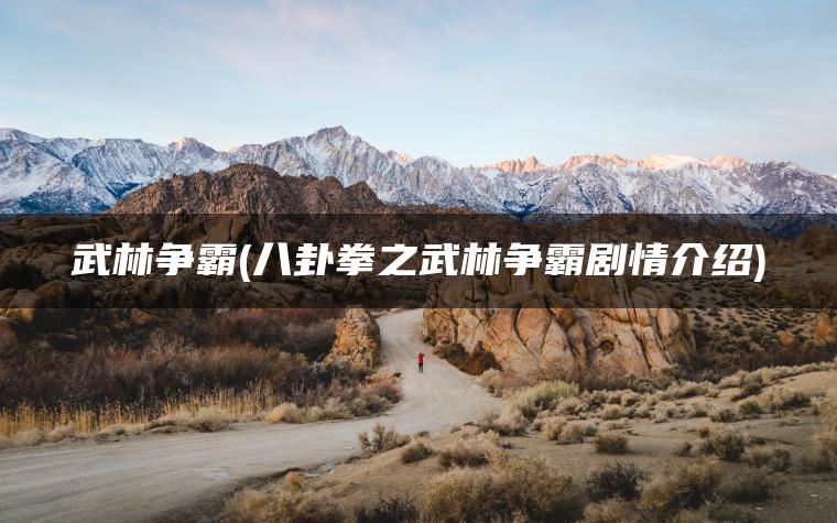 武林争霸(八卦拳之武林争霸剧情介绍)