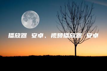 播放器 安卓、视频播放器 安卓 | ae插件合集