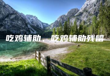 吃鸡辅助、吃鸡辅助残留 | ae插件合集