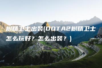 树精卫士出装(DOTA2树精卫士怎么玩好？怎么出装？) | ae插件合集