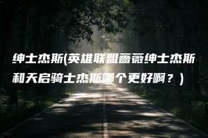 绅士杰斯(英雄联盟蔷薇绅士杰斯和天启骑士杰斯哪个更好啊？) | ae插件合集