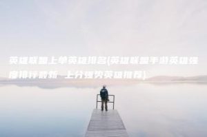 英雄联盟上单英雄排名(英雄联盟手游英雄强度排行最新 上分强势英雄推荐) | ae插件合集