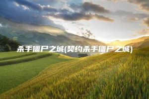 杀手僵尸之城(契约杀手僵尸之城) | ae插件合集