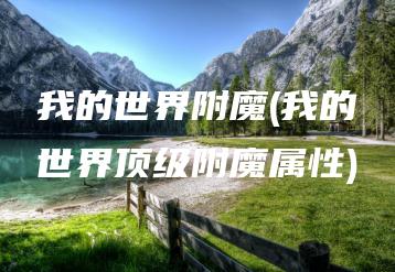 我的世界附魔(我的世界顶级附魔属性) | ae插件合集