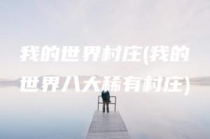 我的世界村庄(我的世界八大稀有村庄) | ae插件合集