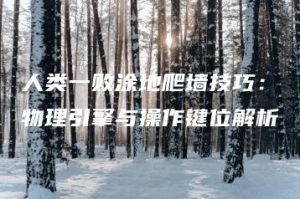 人类一败涂地爬墙技巧：物理引擎与操作键位解析 | ae插件合集