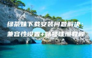 绿茶妹下载安装问题解决：兼容性设置+账号注册教程 | ae插件合集