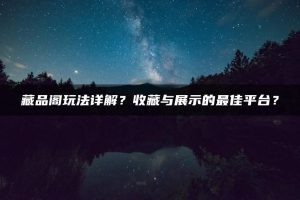 藏品阁玩法详解？收藏与展示的最佳平台？ | ae插件合集
