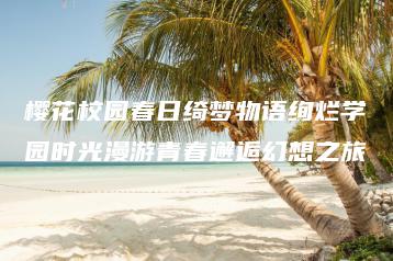 樱花校园春日绮梦物语绚烂学园时光漫游青春邂逅幻想之旅 | ae插件合集