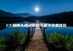 CF烟雾头调试教程与显卡设置优化 | ae插件合集