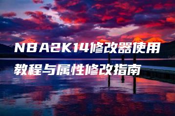 NBA2K14修改器使用教程与属性修改指南 | ae插件合集