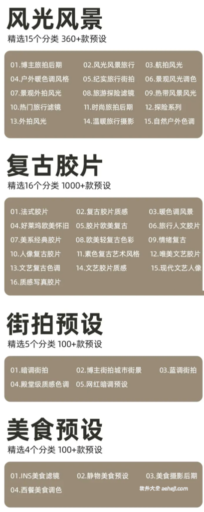 图片[9] | PS大师6000款预设 一键改变照片风格 | ae插件合集